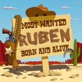 Geboortekaartje stoer cowboy western jongens kaartje (4270)